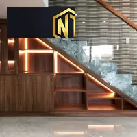 Xưởng Nội Thất Ngọc Thịnh Long Thành - Tủ gầm cầu thang hiện đại tiết kiệm diện tích